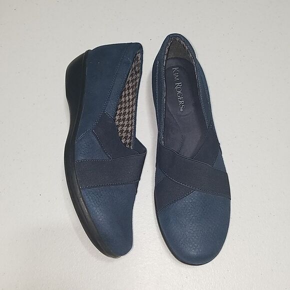 Kim Rogers blue shoes size 7M - Picture 1 of 7